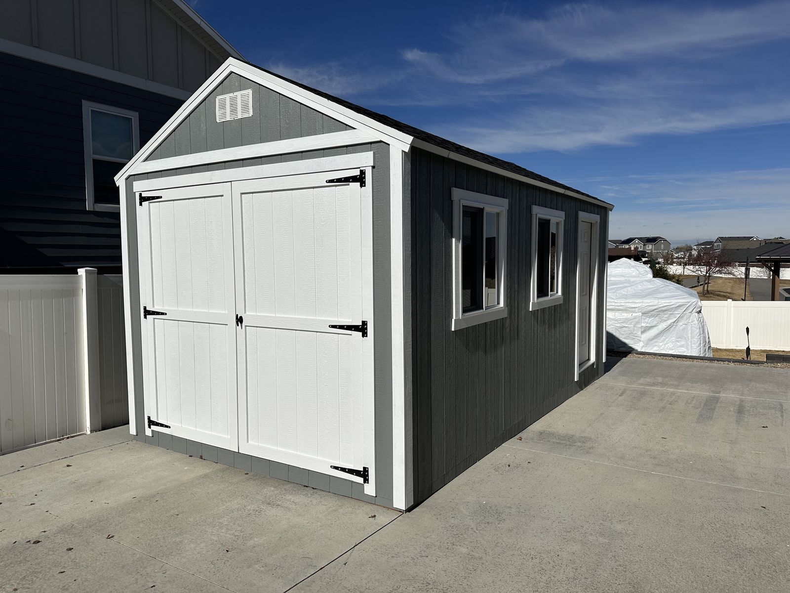 10x20x8 Gable Style Shed