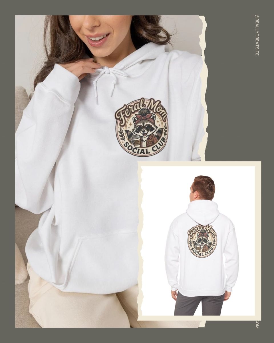 Feral Mama Social Club Hoodie