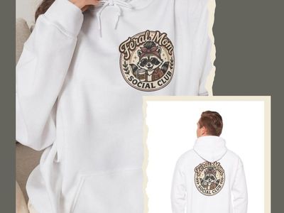 Feral Mama Social Club Hoodie