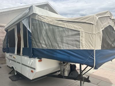 2011 Flagstaff by Forest River Pop-Up Tent Trailer. Clean, good tires/batteries ready to explore!