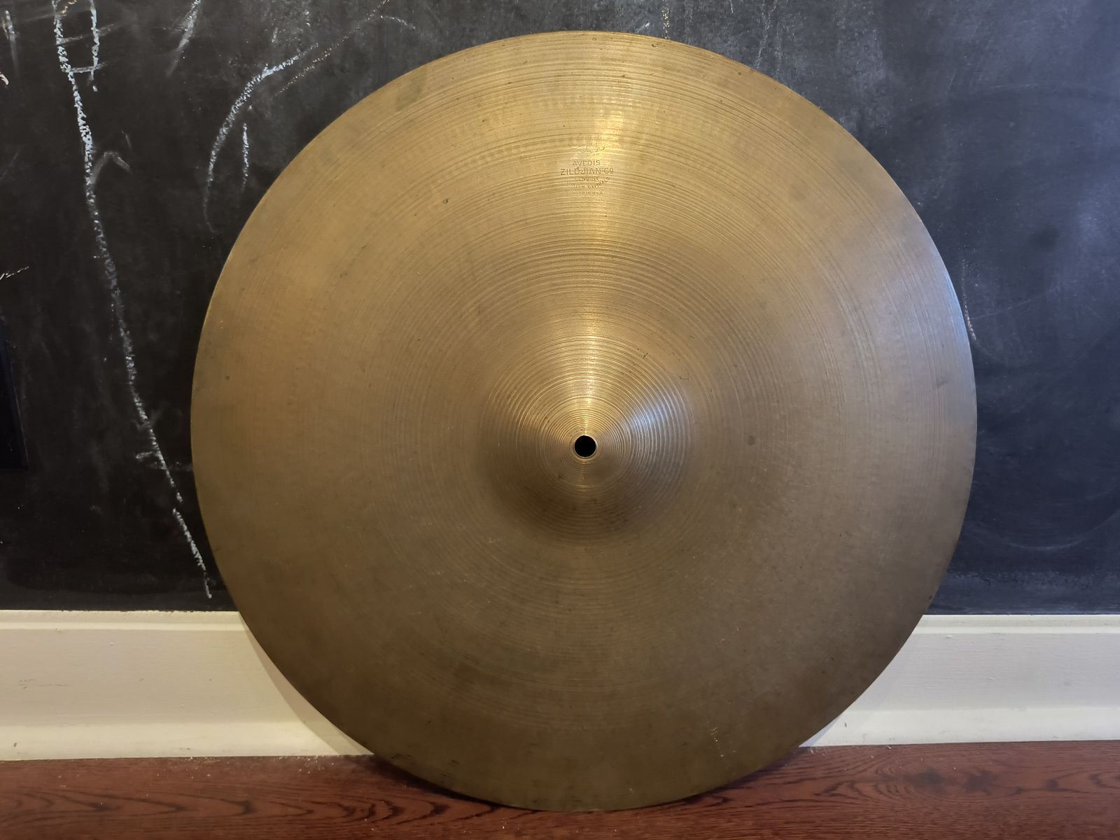 Vintage 1960s A Avedis Zildjian 20" Ride Cymbal 2444g