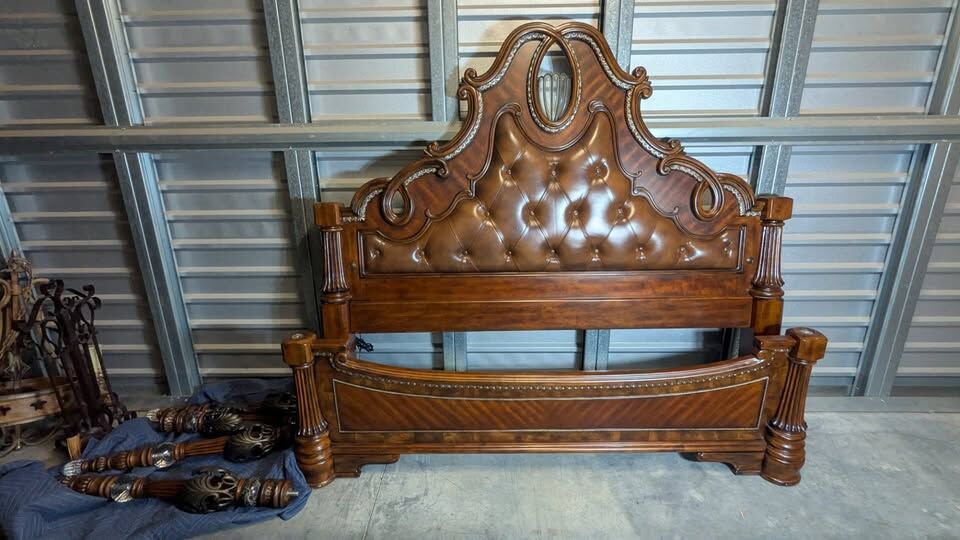Luxury Queen Ornate Baroque Bed Frame