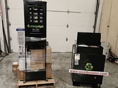 Waste oil heater garage or shop Energylogic with expansion tank kit
