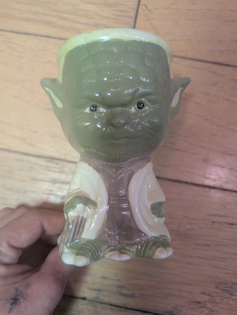 Star Wars Yoda Ceramic Tiki Mug / Mini Planter