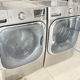 LG JUMBO Washer & Dryer Set – Refurbished & Ready to Go! 1 Year Warranty