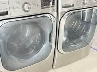 LG JUMBO Washer & Dryer Set – Refurbished & Ready to Go! 1 Year Warranty