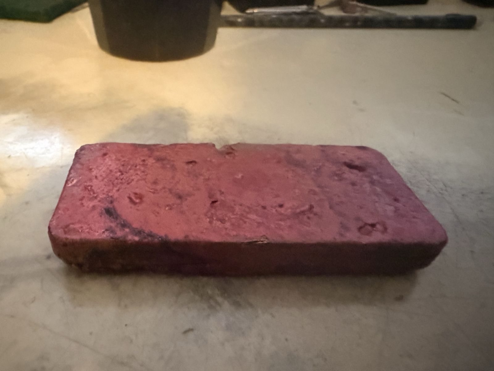 Copper Bars Hand Pored