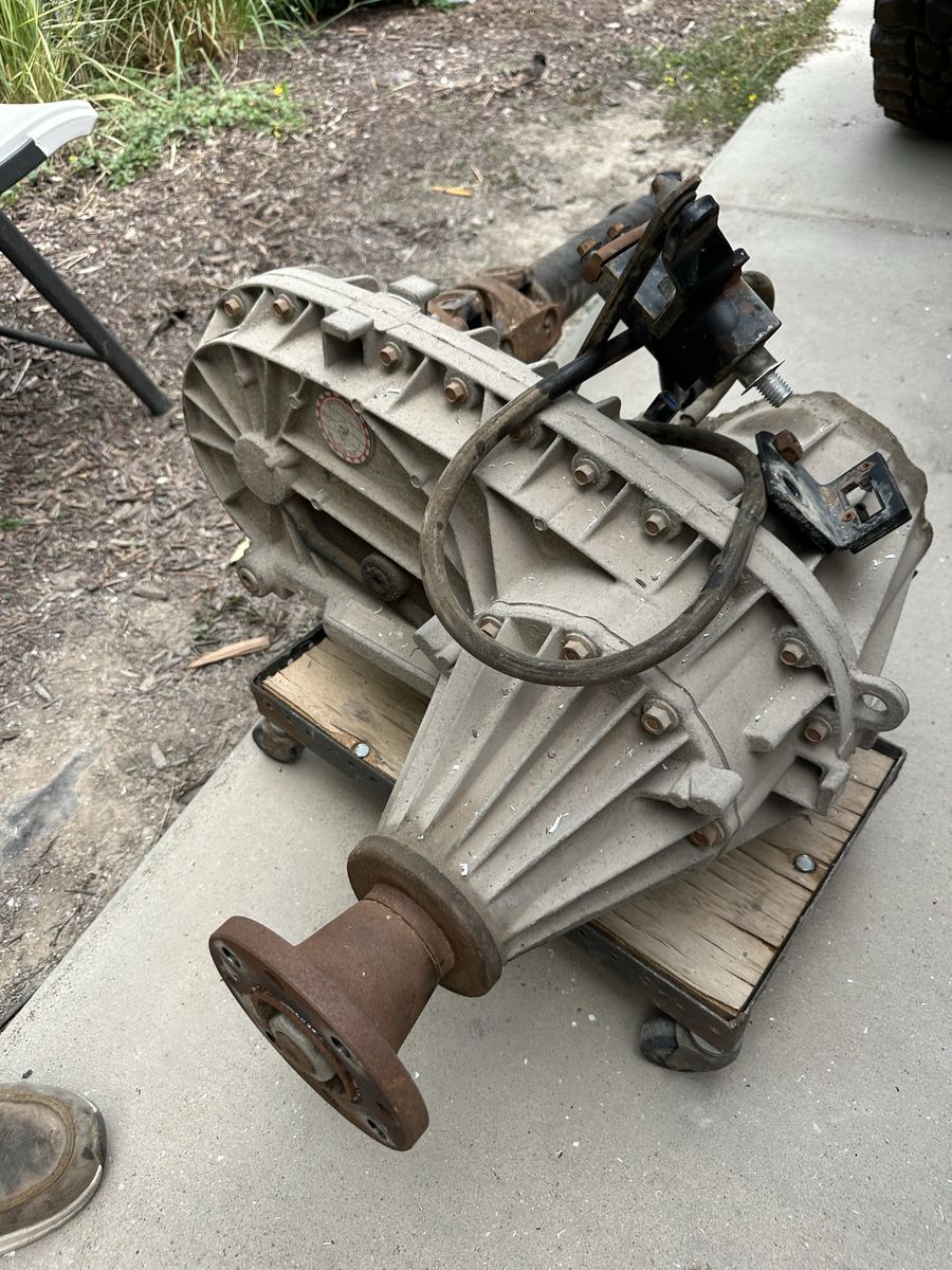 99-03 Super duty manual shift transfer case