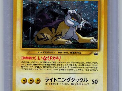 (LP) Raikou 243 Holo - Pokemon Japanese Awakening Legends