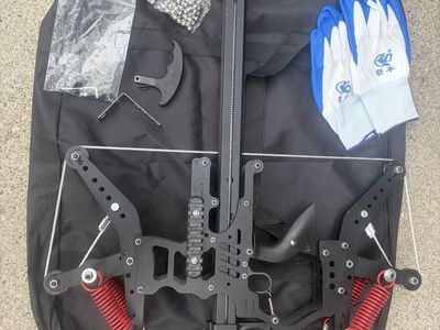Tactical Compound Hunting Crossbow with Accessories and Carry Bag
