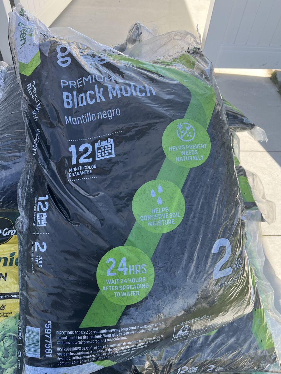 Black mulch