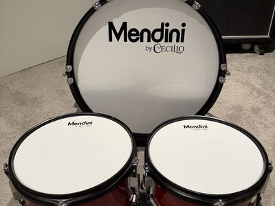 Mendini By Cecilio Drum Set, 3 Piece Junior Drum Set