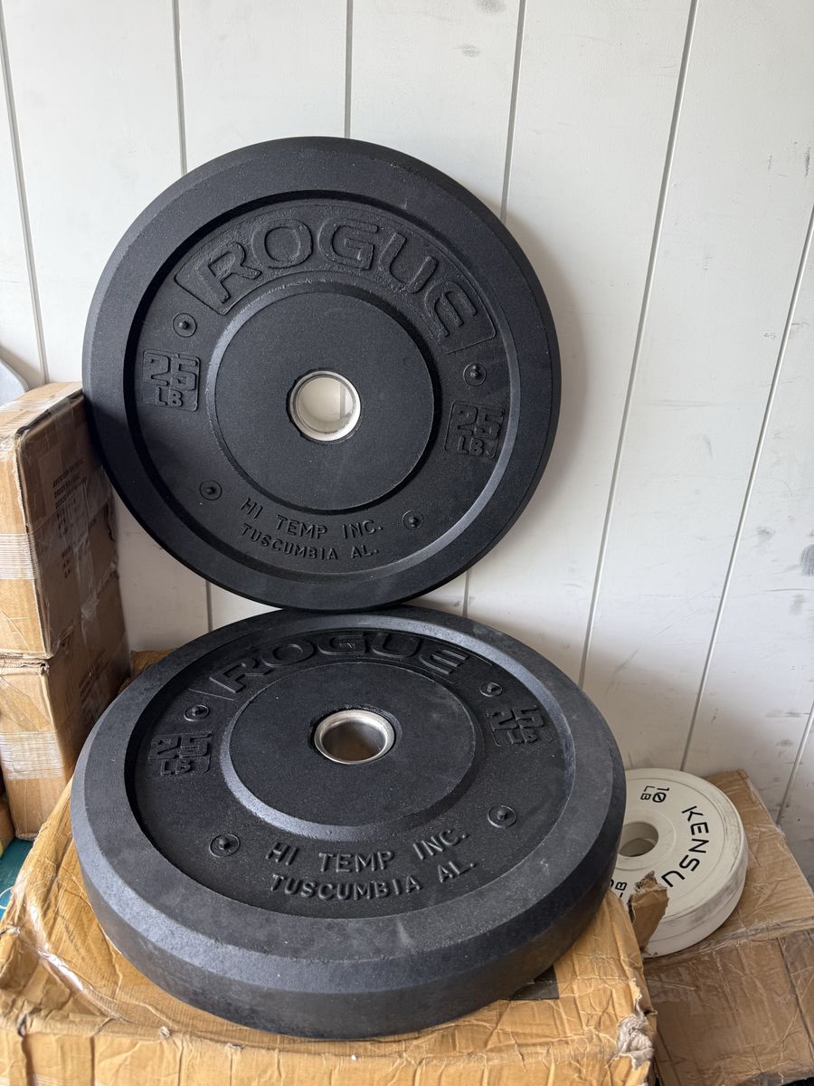 New Rogue 25 Pound Bumper Plate Pair