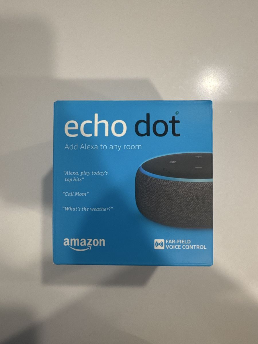 Amazon Echo Dot Smart Speaker - Far-Field Voice Control