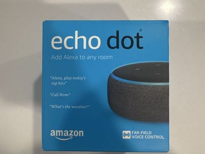 Amazon Echo Dot Smart Speaker - Far-Field Voice Control