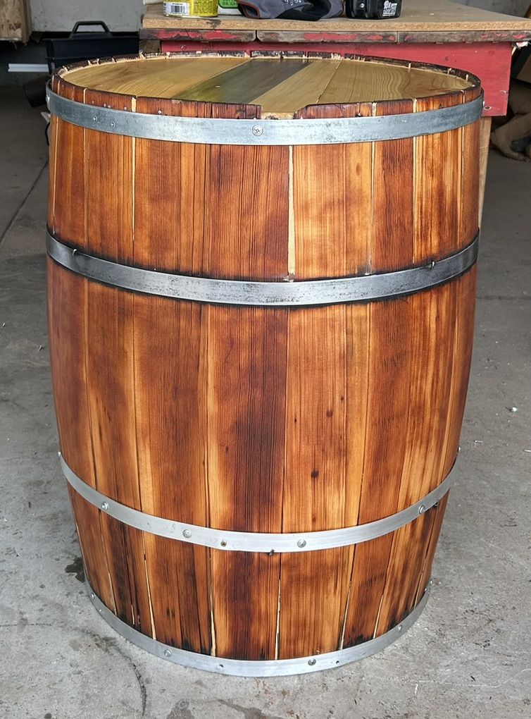 Wood Barrel