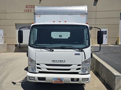 2020 Isuzu NPR HD Diesel Box Truck - White, Excellent Condition