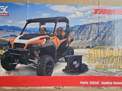 MTX Audio Thunder Sports BNIB Polaris GENERAL-10 Amplified Subwoofer Enclosure 250W RMS