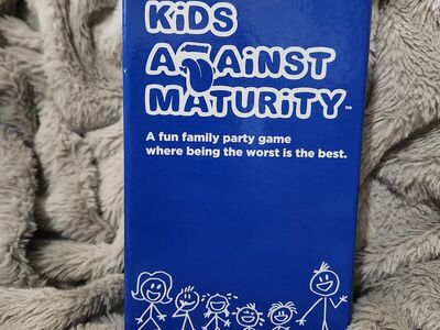 Kids Against Maturity Family Card Game – Like New