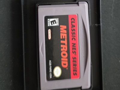 Metroid Classic NES Series GBA