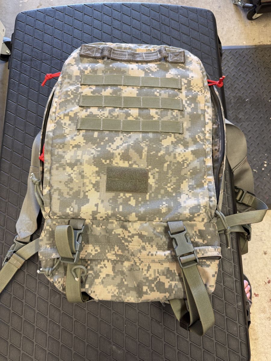 TACOPS M-9 Assult Medical backpack with supplies