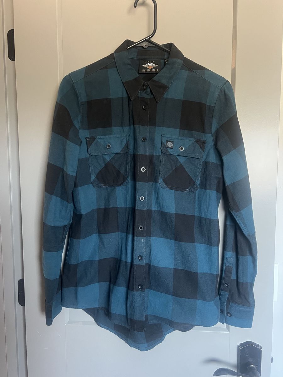 Harley-Davidson Plaid Shirt - Medium
