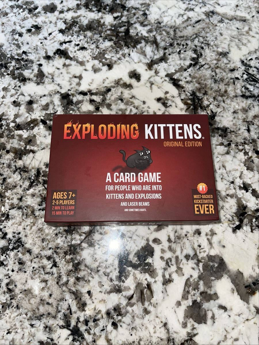 Exploding Kittens Card Game