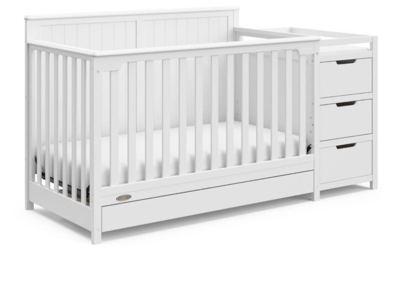 5-1 Graco Crib like new Free