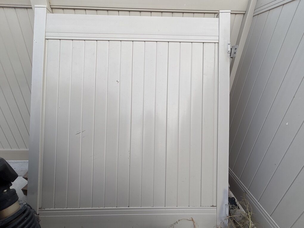 Gate For Vinyl Fence