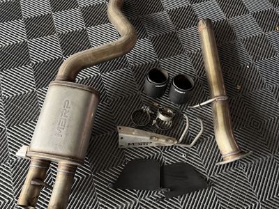 MBRP 3" T304 Stainless Steel Cat-Back Exhaust for 23-26 GR Corolla w/ Carbon Fiber Tips
