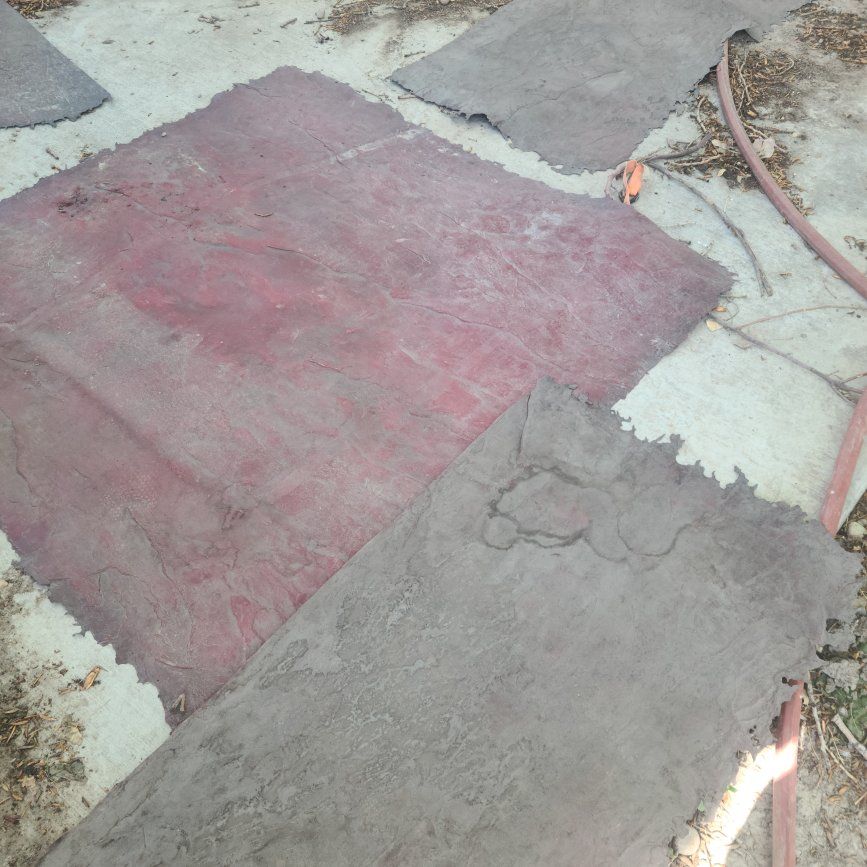 Concrete Stamps