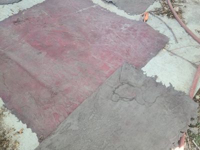Concrete Stamps