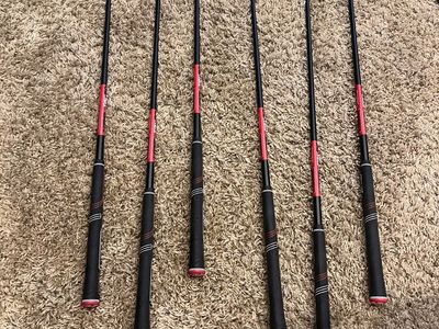 Srixon ZX5i Irons with KBS TGI 80 Stiff Graphite Shafts