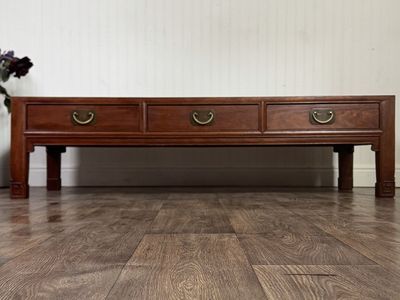 Vintage 60” Ming Style Coffee Table