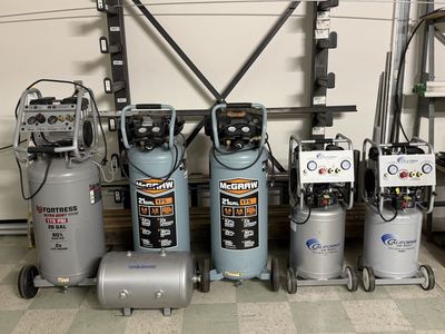 Free air compressors