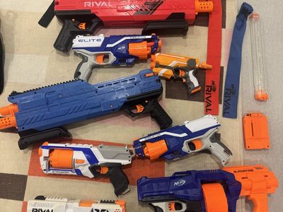 Nerf guns!!