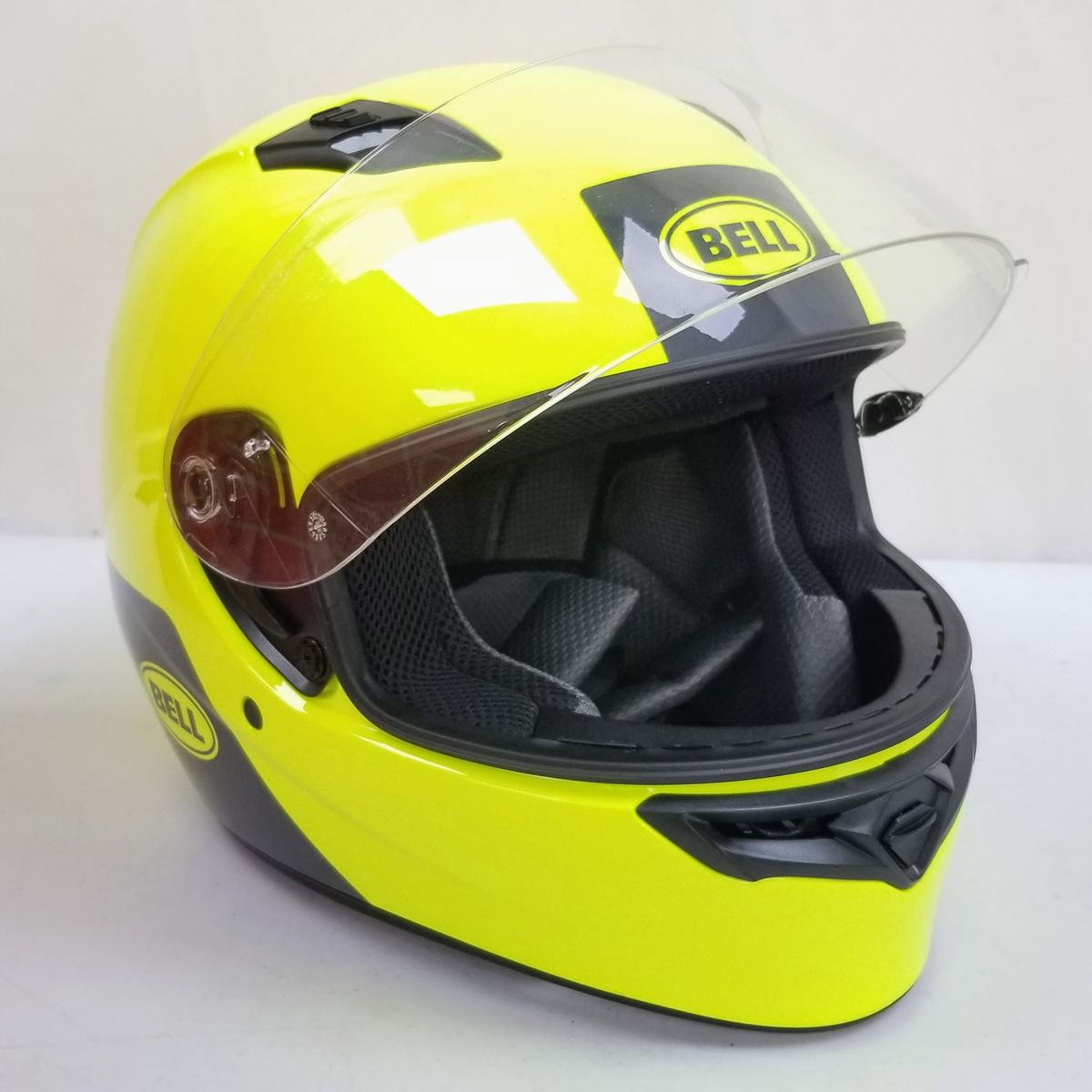 Bell PS Qualifier Clip Yellow 3XL DOT Certified Helmet (36975-005-3XL-L-R1-S2)