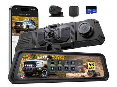 Ford Super Duty Camera Mirror Installed