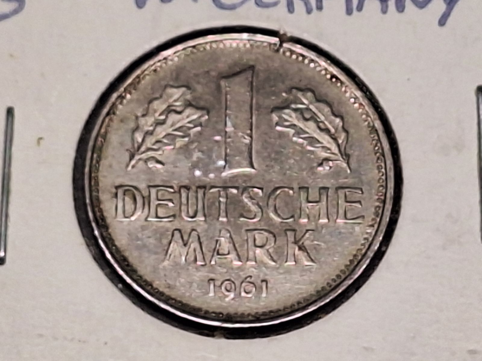1 Mark 1961 G - German Coin
