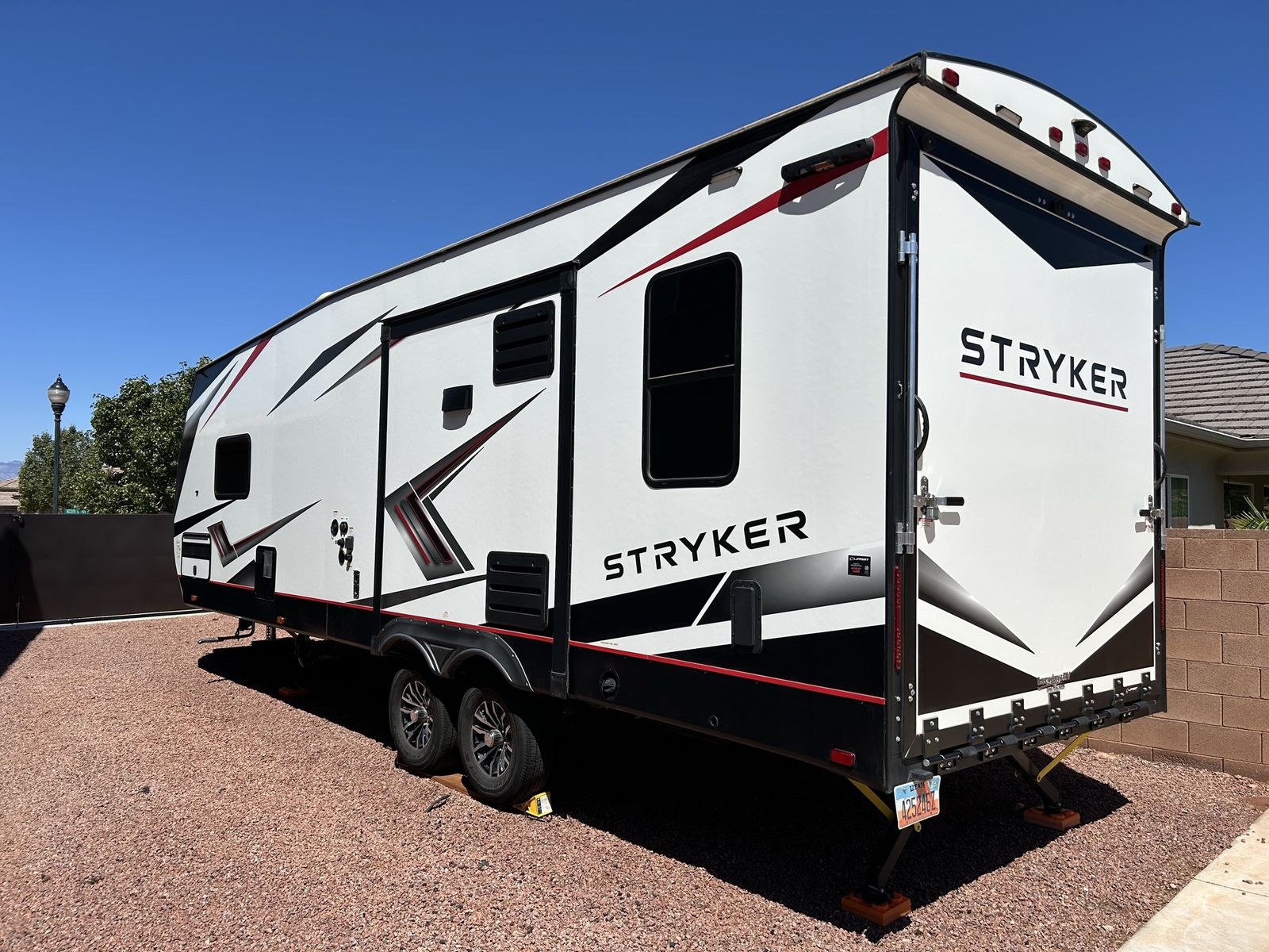 Stryker Toy Hauler Travel Trailer