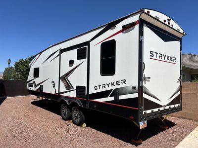 Stryker Toy Hauler Travel Trailer