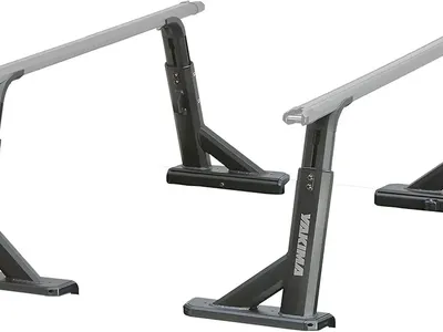 NEW Yakima Overhaul HD Towers Kit w Hardware Tonneau Set/NO Crossbars