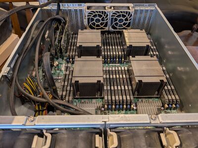 Supermicro 4U Plex Unraid Server 4 Xeons - 128 Gigs DDR3 RAM - $300OBO