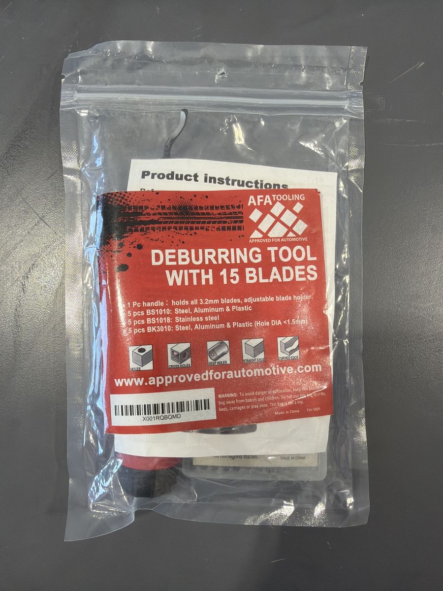 New/Sealed AFA Tooling Deburring Tool Kit- 15 Extra Blades Included