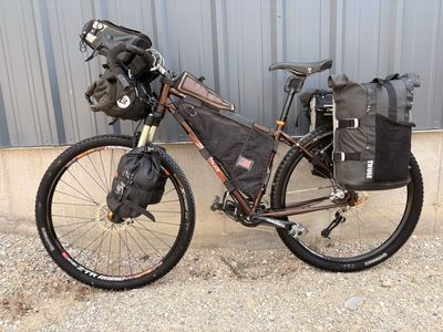 Salsa Fargo Mountain Bike - Brown, Full Suspension, 29-inch Wheels, Size L
