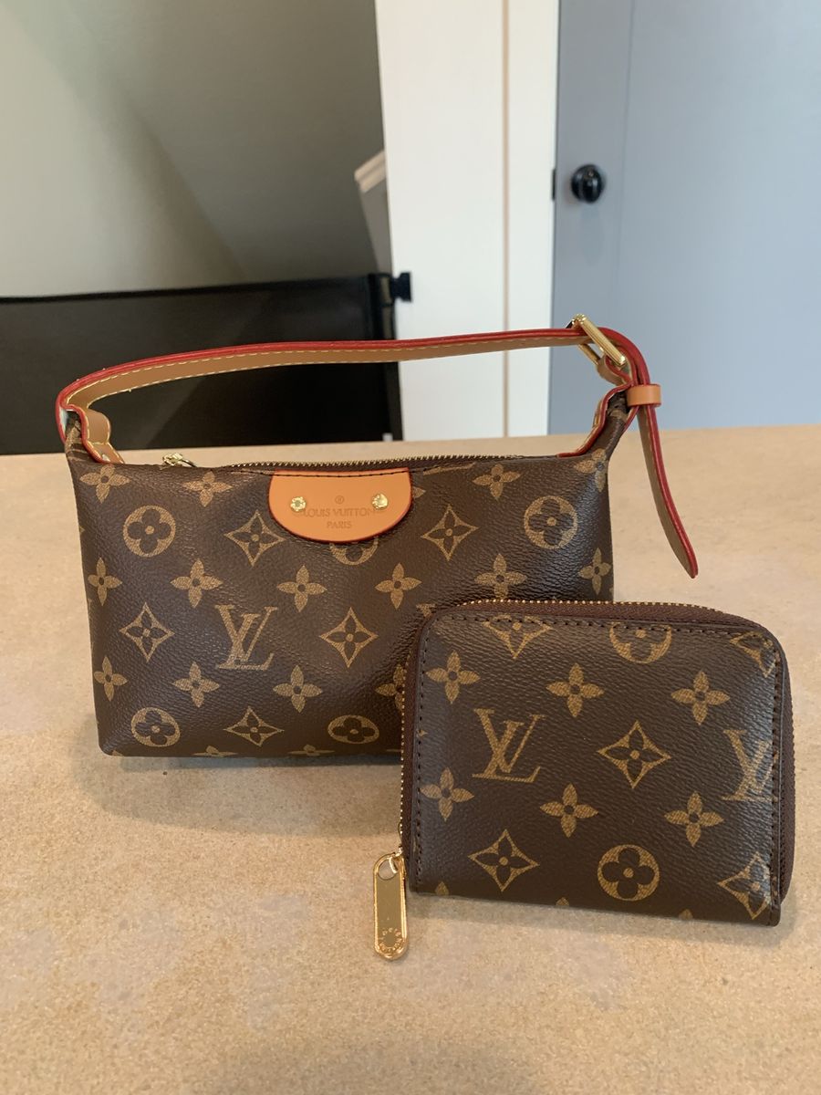 LV mini purse and wallet set