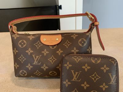 LV mini purse and wallet set