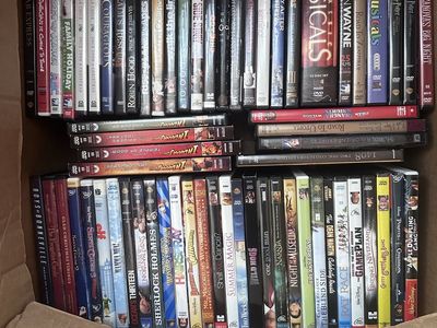 Large Lot of Used DVDs - Various Genres, Action, Drama, Musicals, and More - Mixed Collection
