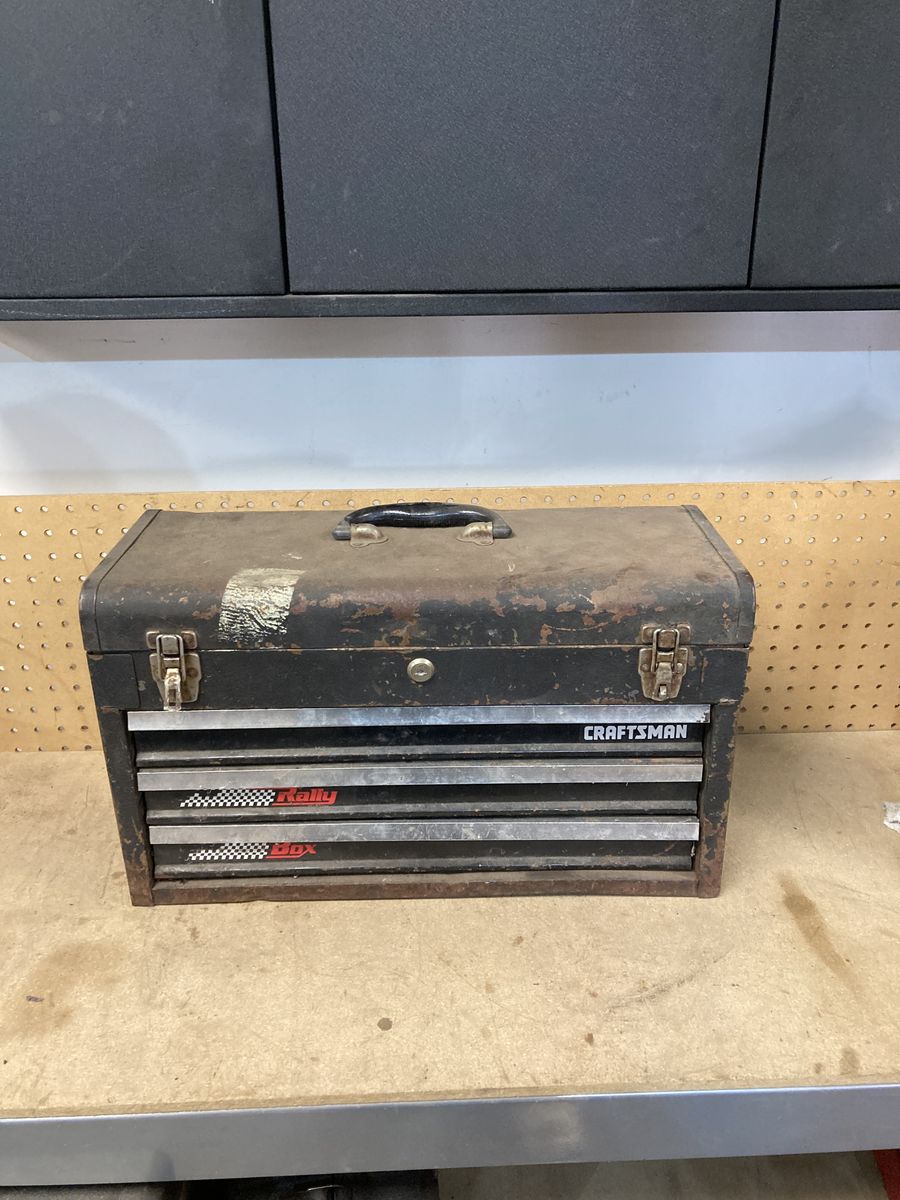 Craftsman three drawer toolbox