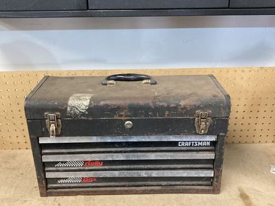 Craftsman three drawer toolbox